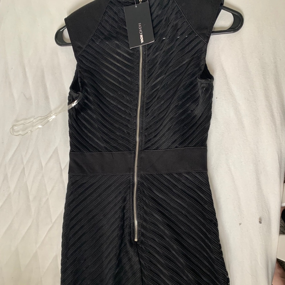 Black cocktail dress